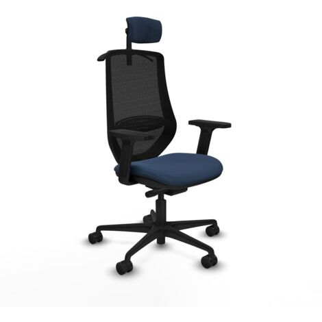 Sedia da Ufficio Mardos traslack Piqueras y Crespo D036N2H Blu Marino (1/5)