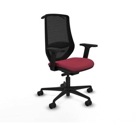Sedia da Ufficio Mardos traslack bali Piqueras y Crespo D036N0H Rosso Granato (1/5)