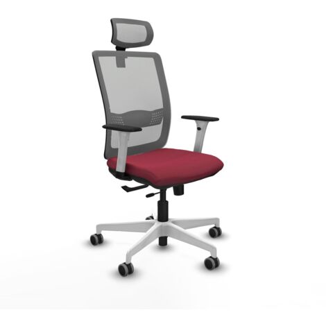 Sedia da Ufficio Piqueras y Crespo 1B026G2 Rosso Granato (1/5)