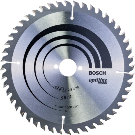 Bosch Optiline Wood lama sega circolare 230 mm 48 denti