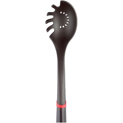 Tefal Ingenio K2060214 mestolo per pasta nero e rosso (1/5)