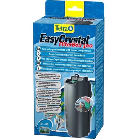 Filtro interno per acquario con scomparto per riscaldatore EasyCrystal FilterBox 300