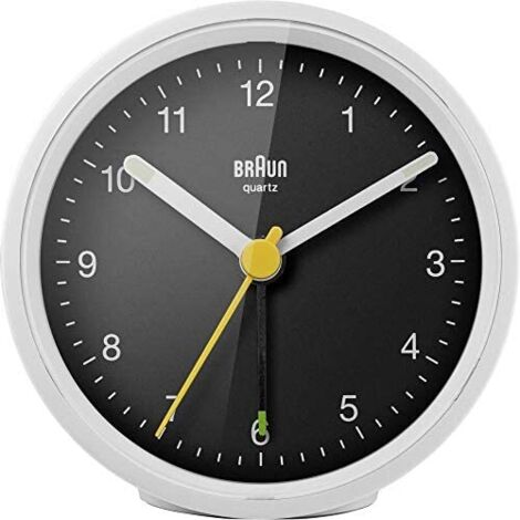 Braun BC 12 WB Orologio Analogico Nero e Bianco (1/4)