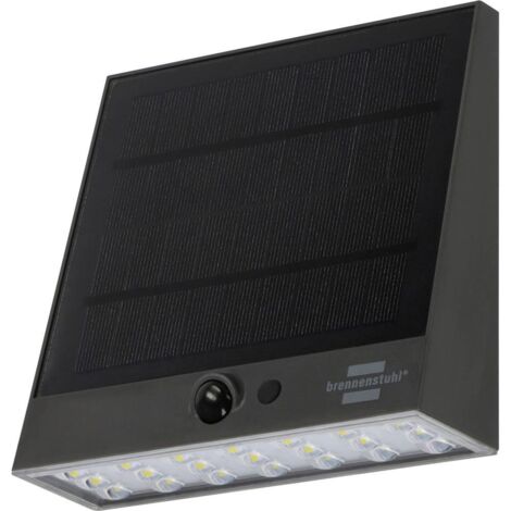 Brennenstuhl SOL 1000 Plana 1173740002 Lampada solare da parete per esterni 3.9 W Colore luce: Bianco neutro