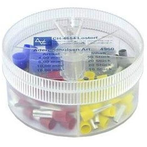 Vogt Verbindungstechnik 737086 Terminali cavi isolati multicolori