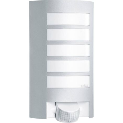 Steinel L12 Applique esterna con rilevatore argento 279x155x120