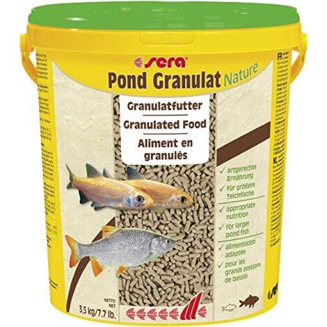 Sera Mangime in Granuli, Pond Granulat - 21 L