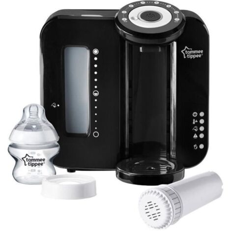 TOMMEE TIPPEE Perfect Prep - preparatore di biberon - nuova funzione hot shot - nero