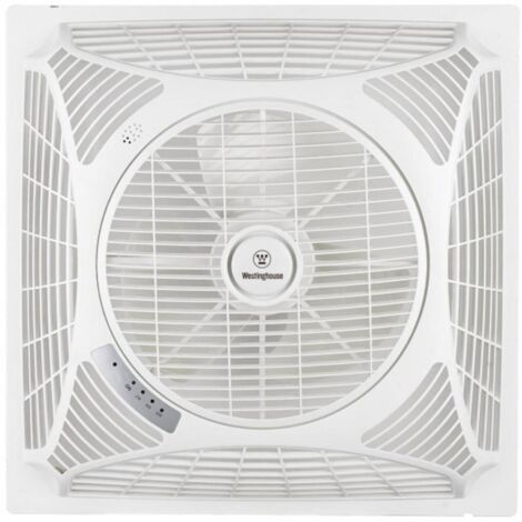 Westinghouse Windsquare Ventilatore da soffitto 46 W, 50 W, 52 W (L x L x A) 60 x 60 x 21 cm Bianco con telecomando, In (1/5)