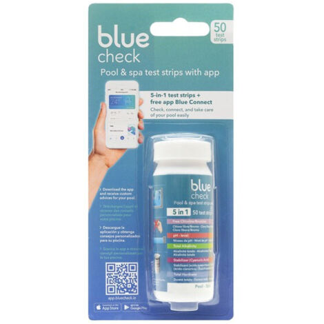 Analizzatore a Strisce per Piscina Blue Check con APP