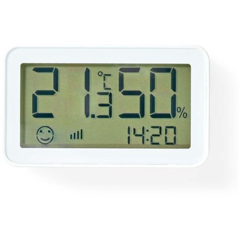 Nedis Sensore climatico intelligente  Zigbee 3.0  Funzionamento a batteria  Android™ / IOS  Bianco (1/5)