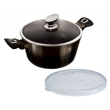 Casseruola Berlinger Haus Metallic Line 28 cm Nera (1/5)