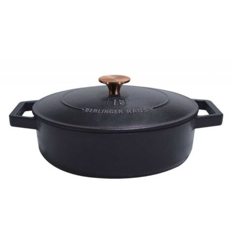 Berlinger-Haus Casseruola Classica in Ghisa Nera 26 cm (1/5)