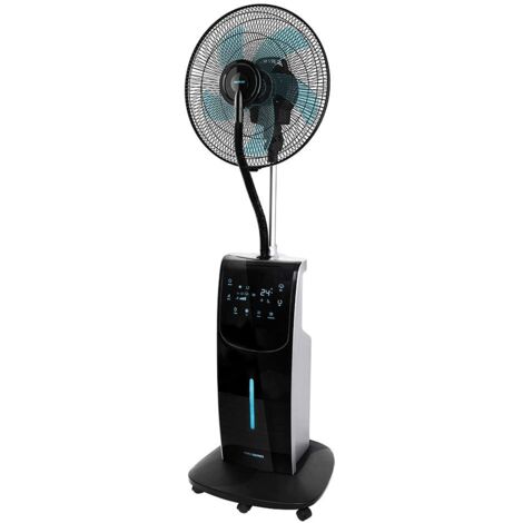 Cecotec Ventilatore per nebulizzatore d'acqua con timer EnergySilence 590 Freshessence. 90 W, 5 lame da 40 cm di diametro, oscillanti, 3 velocità, serbatoio da 3 litri, motore in rame