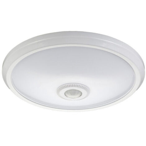 Lampada da parete a LED EDM Motion Detector 16W 6400K 30cm (1/4)