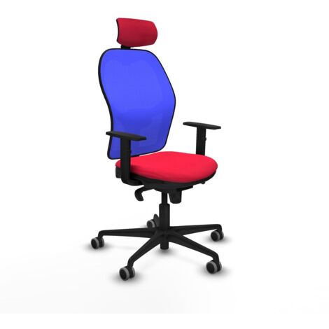 Sedia Ufficio con Poggiatesta Piqueras y Crespo 1D036G2 Rosso (1/5)