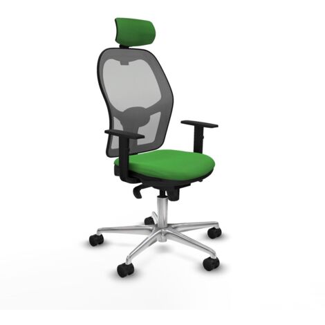 Sedia Ufficio con Poggiatesta Piqueras y Crespo 1D086N2 Verde (1/5)