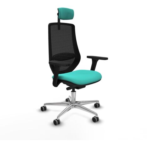 Sedia da Ufficio Piqueras y Crespo D086G2W Turchese (1/5)