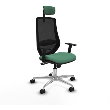 Sedia da Ufficio Piqueras y Crespo D086N2W Verde Smeraldo (1/5)