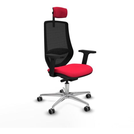 Sedia da Ufficio Piqueras y Crespo D086G2W Rosso (1/5)