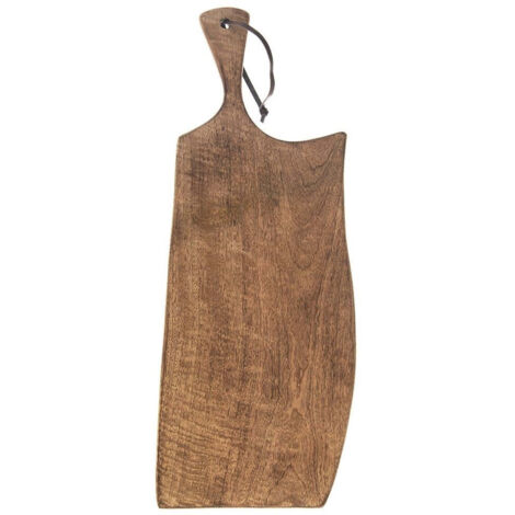 Tagliere in legno di mango con manico: stile e funzionalità (1/5)