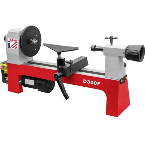 Tornio da legno 250w 305mm da banco variatore di velocita' Holzmann d300f