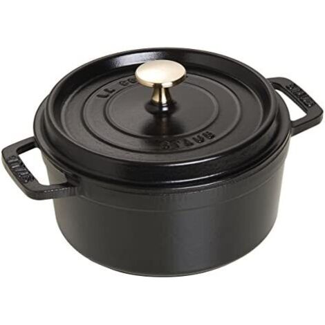 STAUB Casseruola/Cocotte de Ghisa, 18 cm de Diametro, 1,7 L, Nero (1/5)