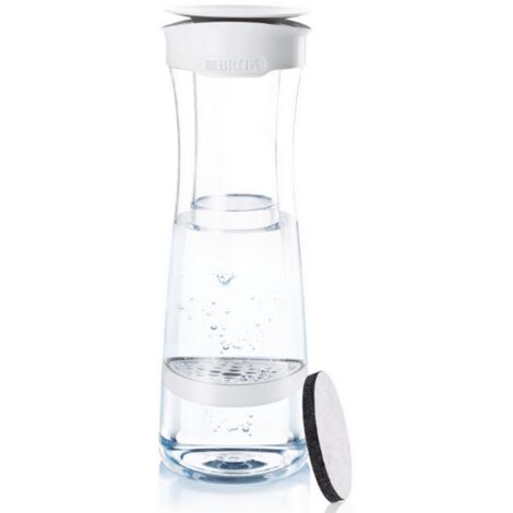 Bottiglia filtrante Brita Bianco Grafite con 1 filtro MicroDisc incluso