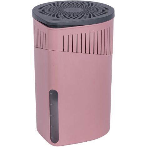 Wenko 50242100 Deumidificatore Drop 1000 G Deumidificatore capacità/capacità 1.6 L, Rosa