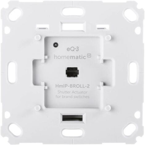 EQ3-AG HMIP-BROLL Funk-Elektronik Zubeh�r f�r Jalousien und Rolll�den, Wei� (151322A0)