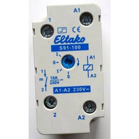 Eltako S91-100-230V interruttore bianco 230 V 10 A