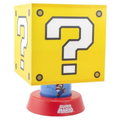 Lampada Super Mario Icon gialla 26,6 cm di altezza (1/4)