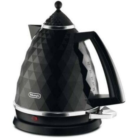 De'Longhi Brillante KBJ 2001.BK - Bollitore elettrico, 2000 W, 1,7 L, plastica, nero (1/2)