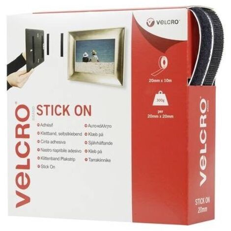 Velcro-r VEL-EC60220 nastro adesivo nero 10 m