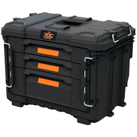 CASSETTA PORTA ATTREZZI KETER ROC PRO GEAR 2.0 - 3 CASSETTI - KT 63 9400