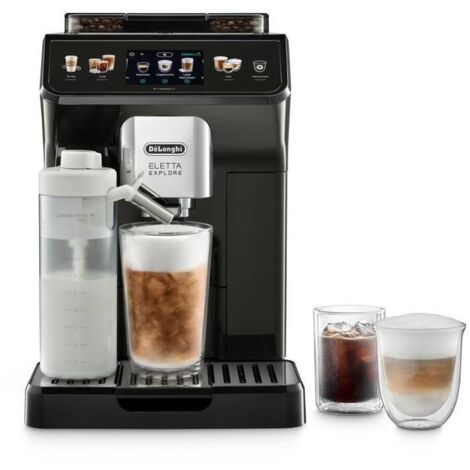 De'Longhi Eletta Explore Macchina da Caff� Superautomatica Espresso 1,8 L, 19 Bar, 1450 W, Grigia, Modello ECAM 450.65.G