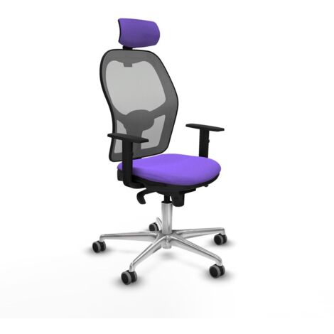 Sedia Ufficio con Poggiatesta Piqueras y Crespo 1D086G2 Lilla (1/5)