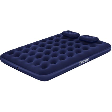 Bestway Materasso Gonfiabile Matrimoniale 203x152x22 cm Blu Comfort (1/5)