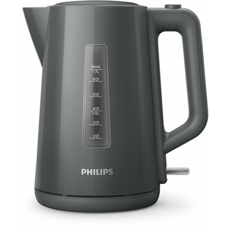 Philips Home Series 3000 Daily Bollitore senza filo, Protezione da surriscaldamento Grigio scuro Capacità effettiva: 1.