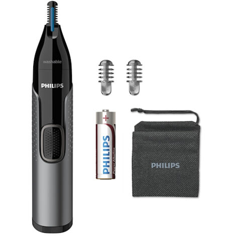 Philips Tagliapeli Rifinitore per Peli Naso Orecchie e Sopracciglia