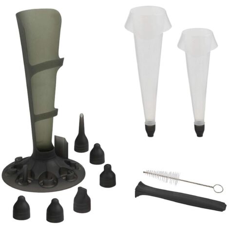 Mastrad Set di sacchetti per decorare in silicone nero durevole (1/5)