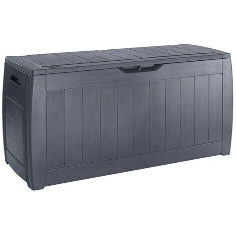 Keter Hollywood cassa da giardino grigio antracite 270L