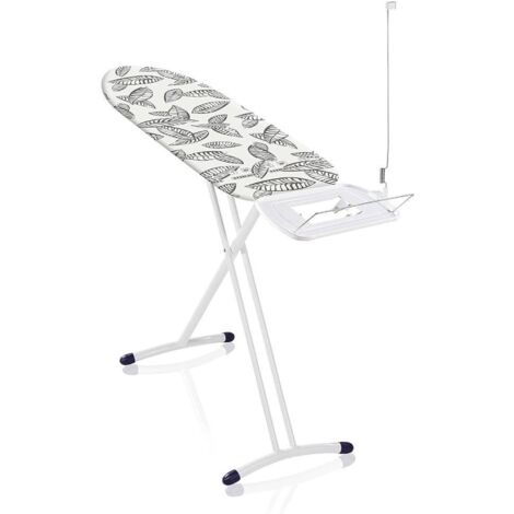 LEIFHEIT 72565 Tavolo da Stiro Air Board Express M Solido con Piano Pieghevole 120x38 cm e Support per Centrale a Vapore (1/10)