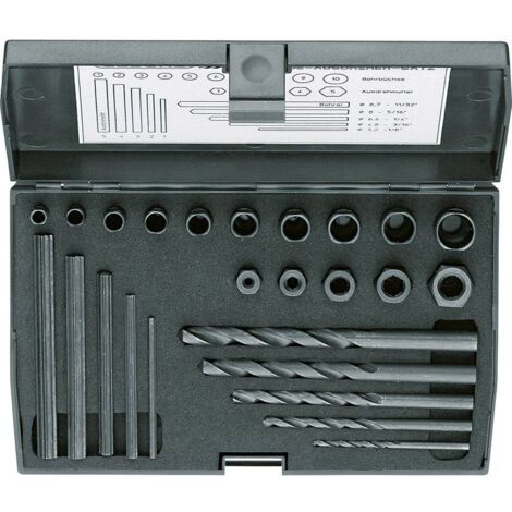 Gedore 6755550 Set di estrattori per steli metallici