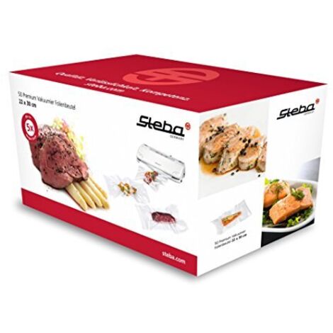 Steba Modello 932000 sacchetti sottovuoto trasparenti 22x30 cm (1/4)