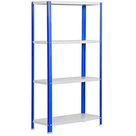 SimonRack Scaffale Metallico Blu e Bianco 1600x800x400 mm (1/3)
