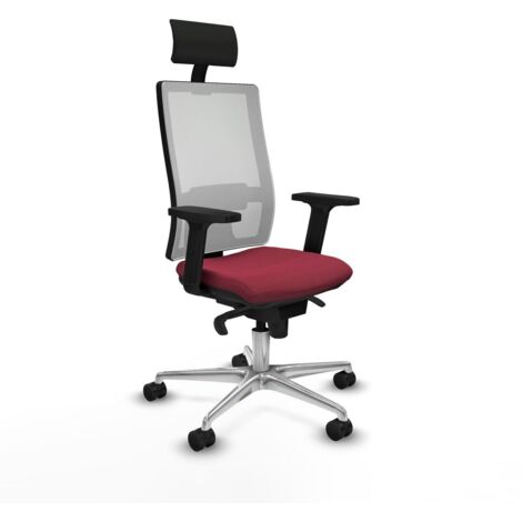 Sedia da Ufficio Horna Piqueras y Crespo 2D086N1 Rosso Granato (1/5)
