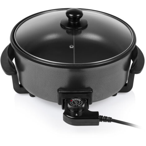 Tristar XL Padella 30 cm Nera 5 L 1500 W