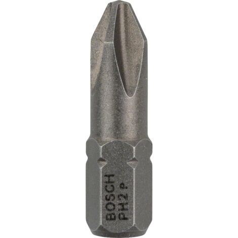 Bosch 2 607 001 513 Bit per Viti con Testa a Croce, 25 Pezzi
