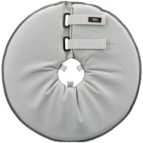 Collare di protezione in poliestere grigio: L: 46-49cm/24cm